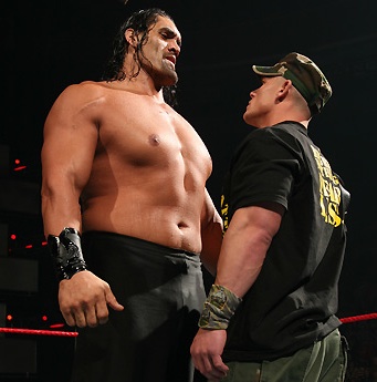voici cena et GREATKHALI